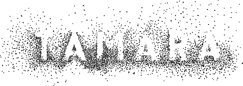logo tamara musique noir