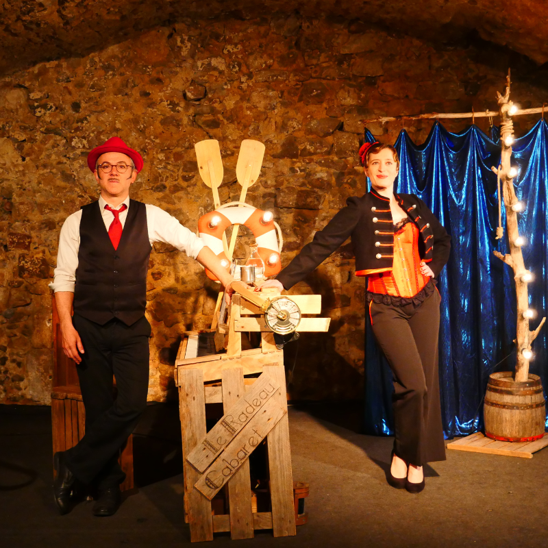 duo - radeau cabaret comédie musicale de poche