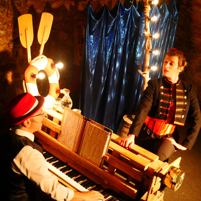 interpétation - radeau cabaret comédie musicale de poche